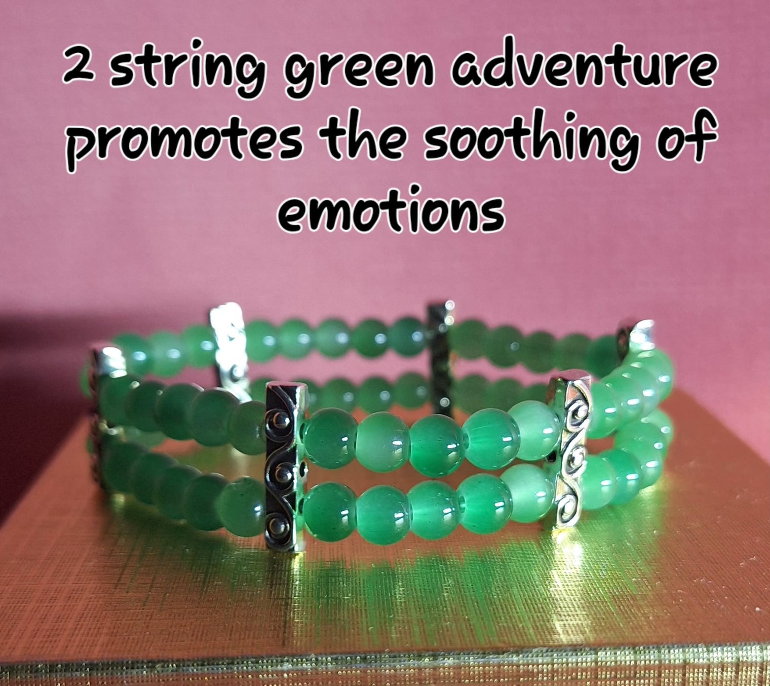 2 String green adventure promotes the soothing of emotions